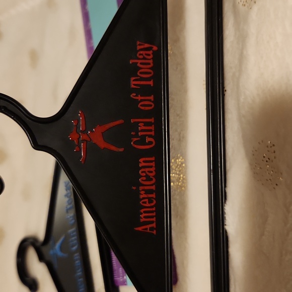 American Girl set of 2 hangers and ruler. - Picture 3 of 5